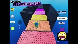 How to do the rainbow tower trend #roblox #rainbowtowertrend #obby #tutorial 