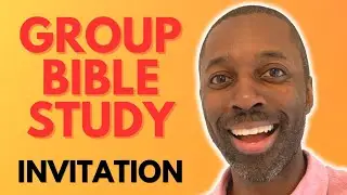 Group Bible Study Invitation - March 20th, 2024 @ Bloor/Spadina