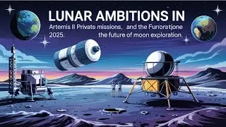 Lunar Leap 2025 | Artemis II & Private Missions to Conquer the Moon! 🚀🌑