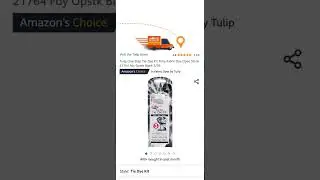Tulip One-Step Tie-Dye Kit Tulip Fabric Dye Open Stock 21764 Fdy Opstk Black 3/36  #discountsales