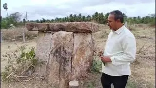 பெருங்கற்காலத்தில் மக்கள் வசித்ததை உறுதி செய்யும் பள்ளபாளையக் கற்திட்டை