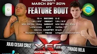 XFCi 3 - Thiago Rela X Julio Cesar Cruz Highlight Reel