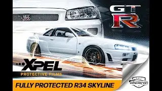 2000 Nissan GTR R34 Skyline (Fast and Furious) Full Car Wrap