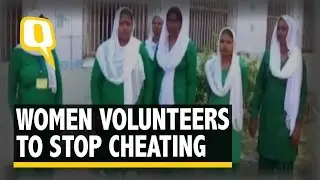 The Quint: Women Volunteers Keep Vigil as Students Write Boards in Jhajjar