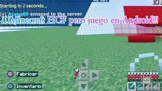 &iexcl;&iexcl;&iexcl;Jugando Trapping HCF pero en Android y Android con Mando!!! | Minecraft pe/bedrock | Infinity