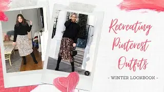 RECREATING PINTEREST OUTFITS - Winter Neutral Lookbook