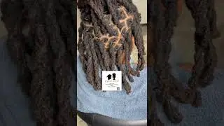 #locreattaching #locrepair #locs #hairreels #locstyles #loctician