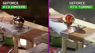 NVIDIA Marbles 4k RTX Tech Demo  AMPERE Vs TURING Early Graphics Comparison (2020) RTX 3080