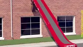 Now #slide your way to #safety when the #building is on #fire