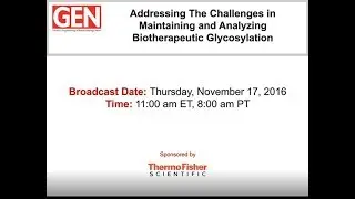 Addressing the Challenges in Maintaining and Analyzing Biotherapeutic Glycosylation