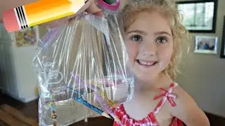 Leak Proof Bag | EASY Kids Science Experiment