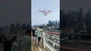 Видеоблог первого дня круиза 🚢 Нью-Йорк &mdash; Бермуды | Отплытие, еда и ночная жизнь