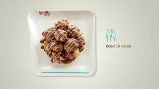 Chocolate dishes of Waffly