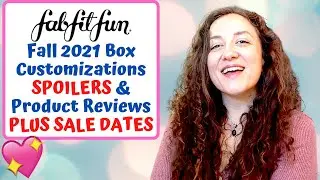 FabFitFun Fall 2021 Box Customizations SPOILERS & Product Reviews | KATE KOSLOV