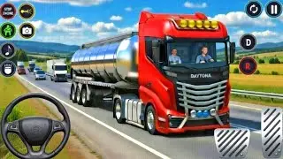 Oil Tanker Truck Transport Driving 3D - Heavy Cargo Transport Truck Driver - Android Gameplay 