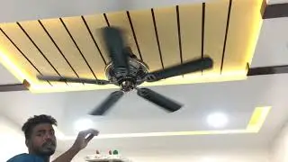V-Guard Fan Installation.