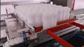 High speed Semi or automatic empty plastic bottle bagger bagging packing machine