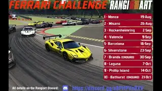 Rangiart Ferrari Challenge Series - Round 8