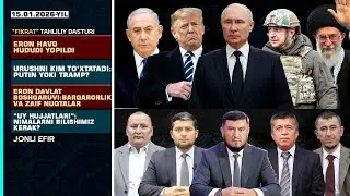 🔴JONLI EFIR: Eron havo hududi yopildi #fikratuz #tahlil