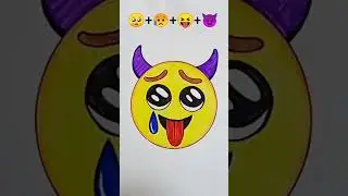 WOW🤩WHICH EMOJI DID I DRAW?/EMOJI Transition video🔥/which one is your fav emoji?/must watch #shorts