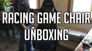 Unboxing My New Computer Gaming Chair - GTRacing Assembly 2017