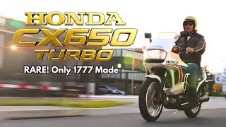Эпическая Honda CX650 Turbo 1983 года — японская уличная ракета эпохи турбо!