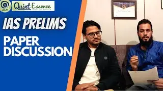 IAS PRELIMS - 2021 : PAPER DISCUSSION