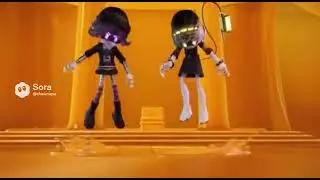 N and Uzi bouncing in the Jello Castle