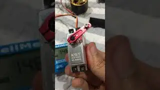 KST BLS 815 Brushless HV Servo Test