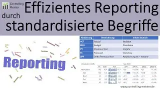 Durch standardisierte Begriffe die Effizienz im Reporting erhöhen