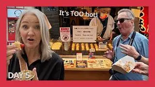 Street Food Mistakes, Osaka Views & Boarding the Cruise &ndash; Day 5 | Japan Journey