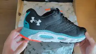 Under Armor running shoes with bluetooth 2022 unboxing 4K video