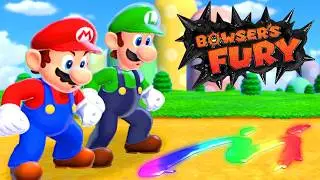 Bowser's Fury Online - Full Game Walkthrough (2 Player)