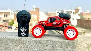 RC 4WD Speed Racing Car With Spray Unboxing And Testing 