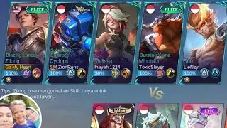 Cara Main Rank Assassin Solo| Emblem Tersakit Zilong mlbb #mlbb #mobilelegends #pushrank 