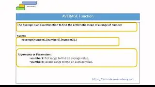 MS Excel AverageIf