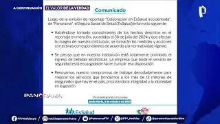 Respuesta de EsSalud por celebraci&oacute;n accidentada en sus instalaciones