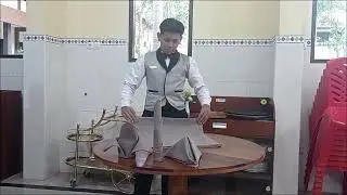 Napkin Folding | Achmad Candra Pratama | SMKN 1 Dlanggu Mojokerto