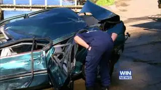 Nowra Bridge Accident - National Nine News 14/9/2010