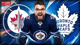 LIVE: Winnipeg Jets vs Toronto Maple Leafs Watch Party & Live Reaction