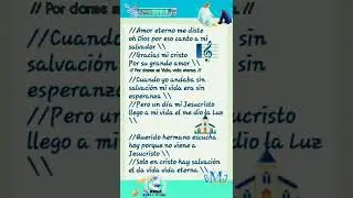 AMOR ETERNO ME DISTE OH DIOS HD