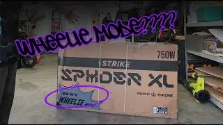 Throne Spider Unboxing! Wheelie Mode?!?!