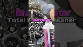 Easily remove brake dust with Brake Buster Total Wheel Cleaner | Dirty Wheel 🛞 #cardetailing