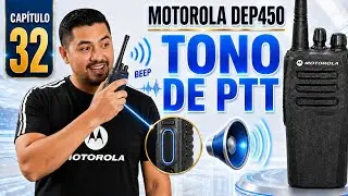 🥇 RADIO MOTOROLA DEP450 - COMO QUITAR TONO DE PTT #mototrbo #DEP450