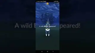 Catching wild Shiny costume 91iv Blitzle in Pokemon Go.✨🌠💯