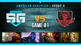 SG vs Midas Game 1 - Summit 7 American Qualifier: Group A - @mrpdota