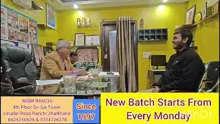 High court Assistant Interview Session of Manas by Highly Experienced & Qualified Faculty of NIBM 