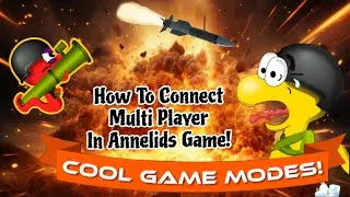 🎮How to Connect with Friends in Annelids Game Multiplayer | Clown Tricks