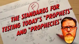 F4F | The Biblical Tests of Prophets and Prophecy