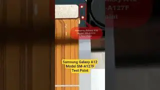 Samsung A12 Test Point Samsung SM-A127F Test Point Samsung Galaxy A12 Test Point #samsungsg